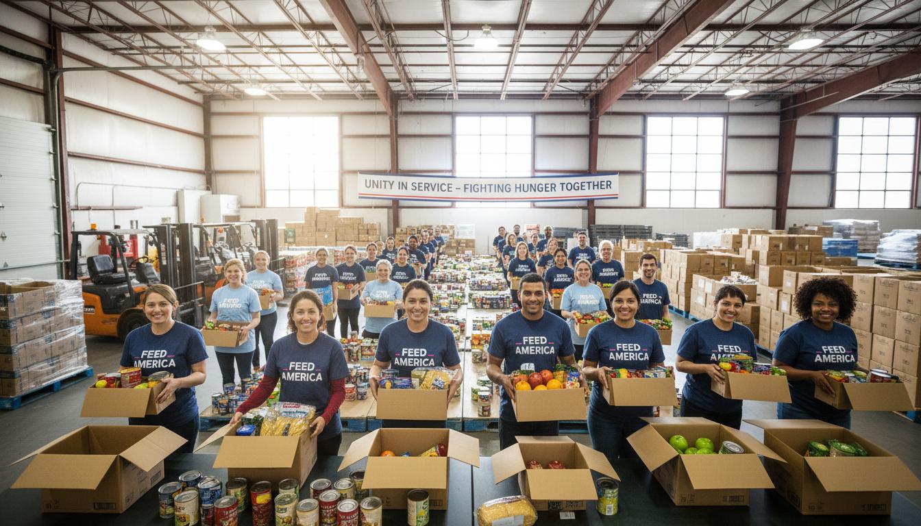 American Charity volunteers